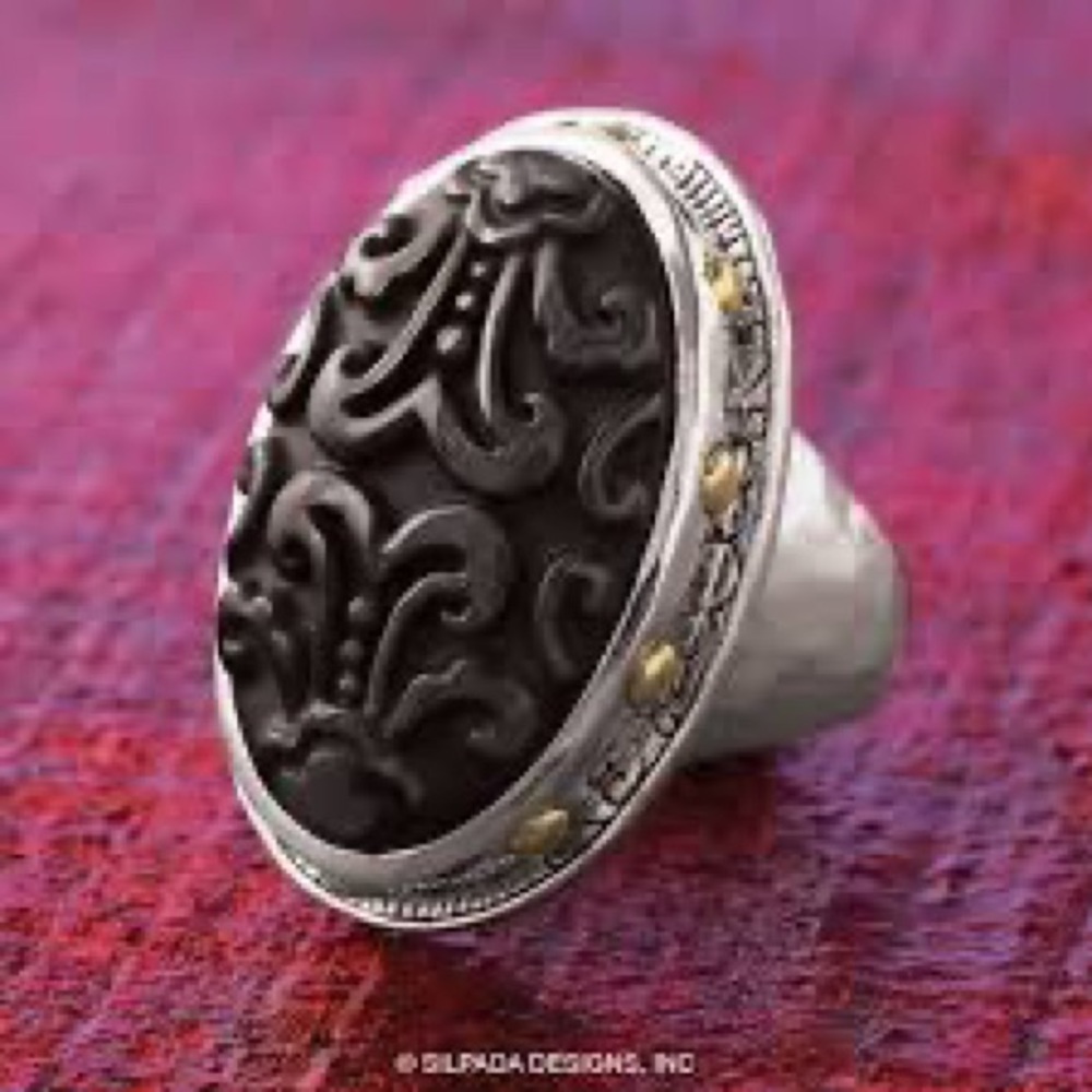 Silpada Into The Night Ring R3362 Size 6 - Picture 12 of 12